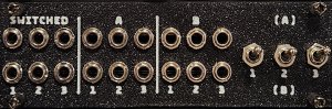Eurorack Module Triple CV+Gate A/B switch from Other/unknown