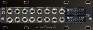 Eurorack Module XT horizontal 180deg from Tesseract Modular