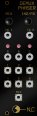 Nonlinearcircuits Demux Phaser black panel