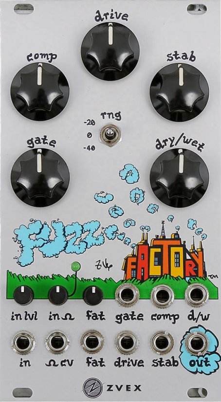 Zvex fuzz factory схема