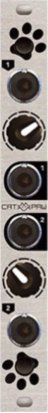 Eurorack Module CATPAW silver from Catoff