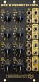 Tesseract Modular 8x8 Buffered Matrix, black knobs