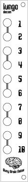 Eurorack Module Busy Brain Noise  -  iungo decem from Other/unknown