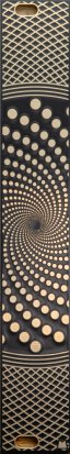 Eurorack Module Blank - Golden Lotus - 4hp from Mörk Modules