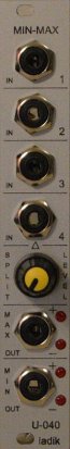 Eurorack Module U-040 Min/max from Ladik