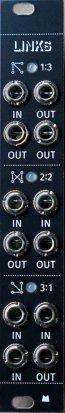 Eurorack Module Links - Black Panel from Mörk Modules