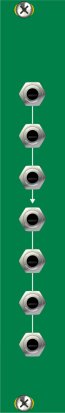 Eurorack Module Build Your Own Modular Passive mult from Clacktronics