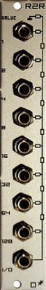 Eurorack Module R2R (truncated panel)  from Olegtron