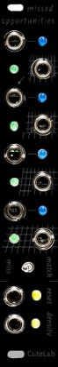 Eurorack Module CUTELAB MISSED OPS [ BLACK ] from Other/unknown