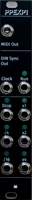 Eurorack Module PPEXP1 - Black Panel from Mörk Modules