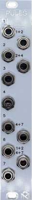 Eurorack Module Roemhold Modular Turing Machine Pulses Expander (White Panel) from Other/unknown