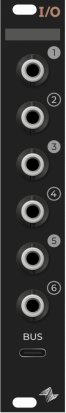 Eurorack Module SM Hex Input-Output Expander with Bus from SynQuaNon