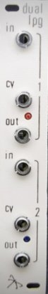 Eurorack Module Dual LPG/VCA from Other/unknown