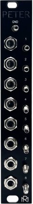 Eurorack Module Roemhold Modular Peter Lyra 8 Adapter (Black Panel) from Other/unknown