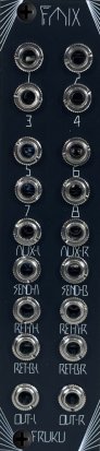 Eurorack Module Fmix - Jacks Module 3U from Fruku