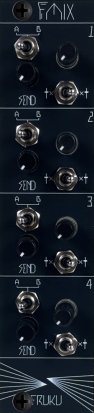 Eurorack Module Fmix - Interface Module 1 3U from Fruku