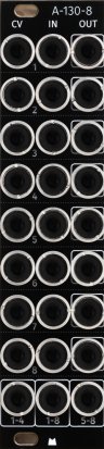 Eurorack Module A-130-8 - Black Panel from Mörk Modules
