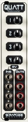 Eurorack Module QUATT from Scrapcode Modular