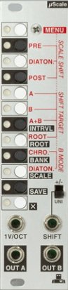 Eurorack Module uScale 2.0 from Intellijel