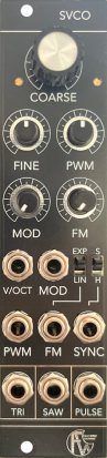 Eurorack Module Simple Voltage Controlled Oscillator from Fully Wired Electronics