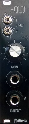 Eurorack Module zOUT (Black panel) from Motovilo