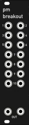 Eurorack Module PM pre-out breakout expander from Other/unknown