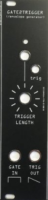 Eurorack Module Gate 2 Trigger/Decay Generator from Tear Apart Tapes