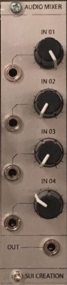 Eurorack Module 4CH Mixer from Other/unknown