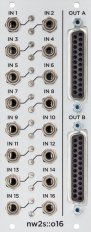 Eurorack Module nw2s::o16 (balanced) from nw2s