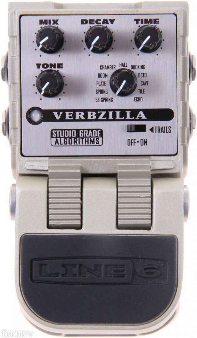 Line6 Verbzilla - Pedal on ModularGrid
