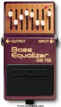 BOSS Bass Equalizer GE-7B【音出し動作確認済み】