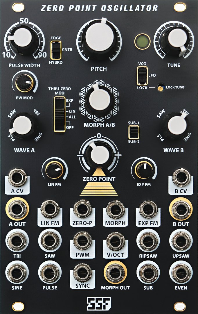 Steady State Fate Zero Point Oscillator - Eurorack Module on