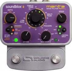 Pedals Module Manta Bass Filter from Source Audio