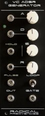 Eurorack Module VC ADSR Clock Generator from Radical Frequencies