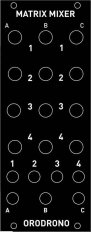 Orodrono Matrix Mixer by Matthijs Munik