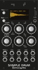 Eurorack Module Sample Drum from Erica Synths