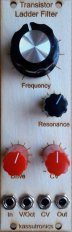 Eurorack Module Transistor Ladder VCF from Kassutronics