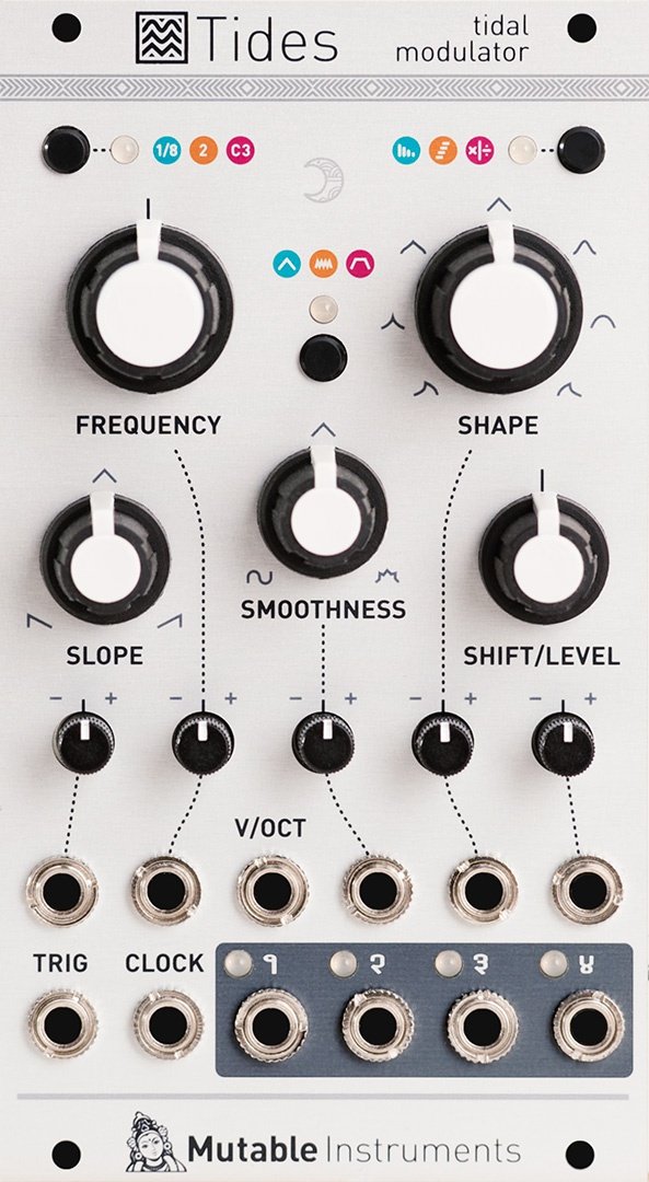 Mutable instruments Tides - Eurorack Module on ModularGrid