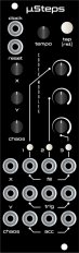 Eurorack Module µSteps from Codex Modulex