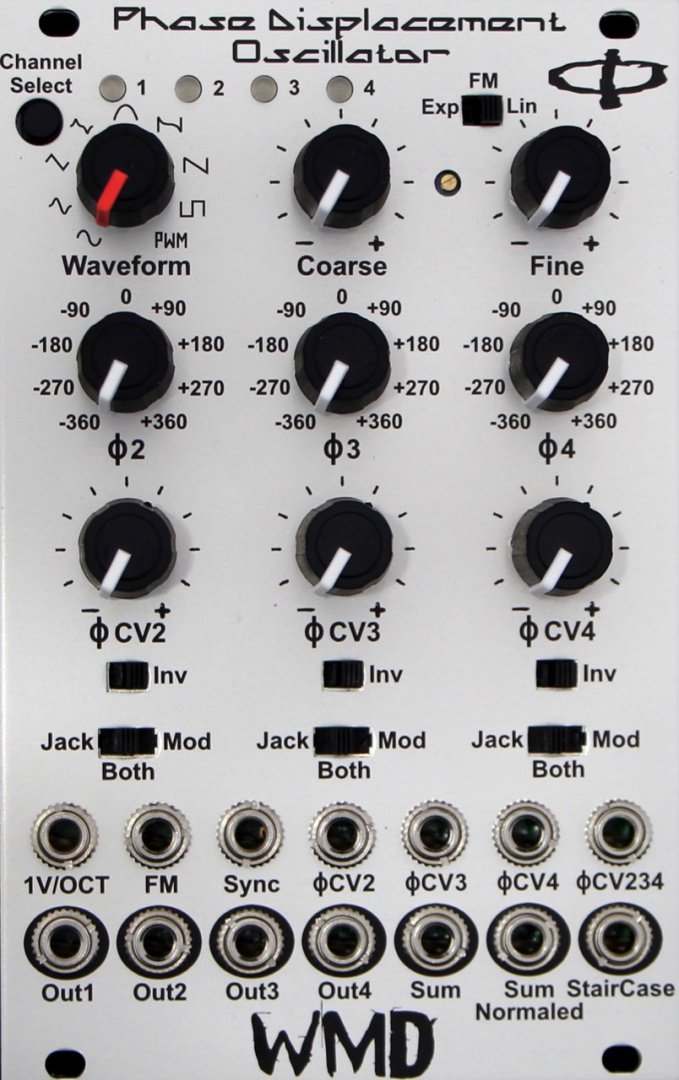 WMD Phase Displacement Oscillator MkII - Eurorack Module on 