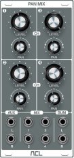 Eurorack Module PAN MIX from ACL