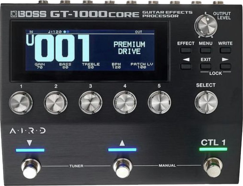 BOSS GT-1000 CORE Expression Pedal Setup!