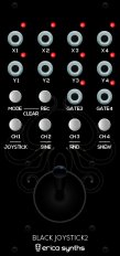 Eurorack Module Black Joystick2 from Erica Synths