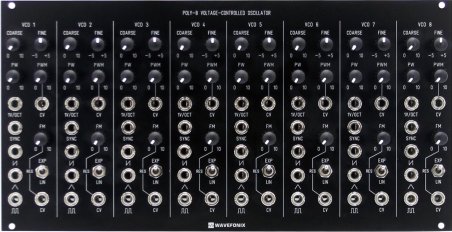 Eurorack Module Poly-8 Voltage-Controlled Oscillator (VCO) Classic Edition from Wavefonix
