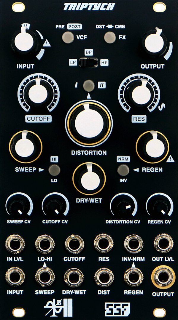 Steady State Fate Triptych - Eurorack Module on ModularGrid