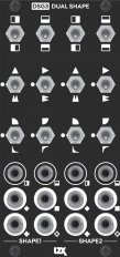 Eurorack Module DSG3 Dual Shape from LZX Industries