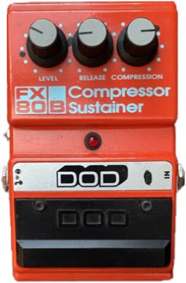 ギター DOD FX80B Compression/sustainer pedal DOD FX80B Compressor Sustainer - Pedal on ModularGrid