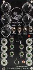 Eurorack Module CV Arpeggiator V 3.1 from Blue Lantern Modules