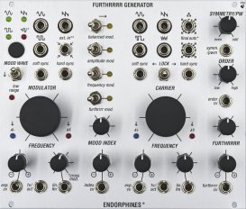 Eurorack Module Furthrrrr Generator (silver) from Endorphin.es