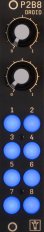 Eurorack Module DROID P2B8 Controller - blue from Der Mann mit der Maschine